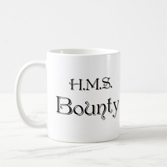 hms bounty  coffee mug (Left)