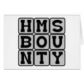 HMS Bounty, Literary Ship (Front Horizontal)