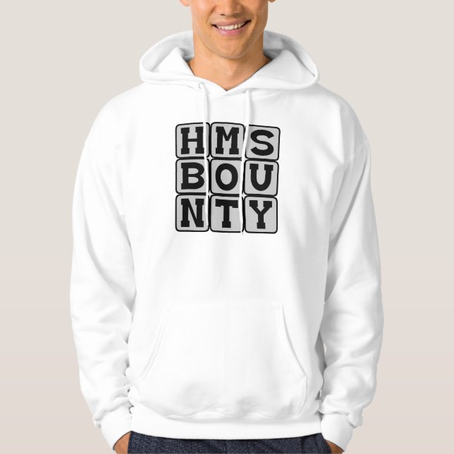 HMS Bounty, Literary Ship Hoodie (Front)