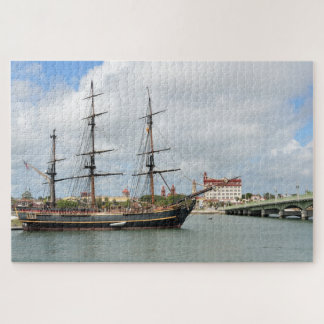 HMS Bounty sailing ship Jigsaw Puzzle