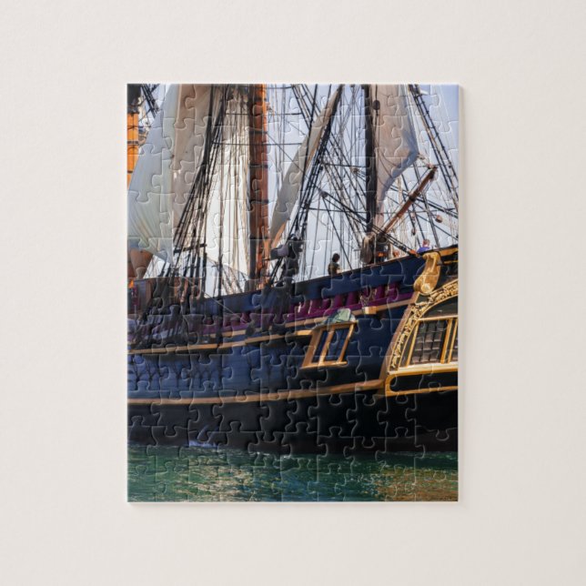 HMS Bounty Tall Ship Jigsaw Puzzle (Vertical)
