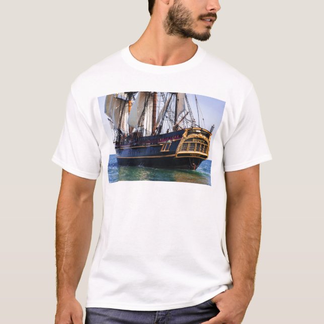 HMS Bounty Tall Ship T-Shirt (Front)