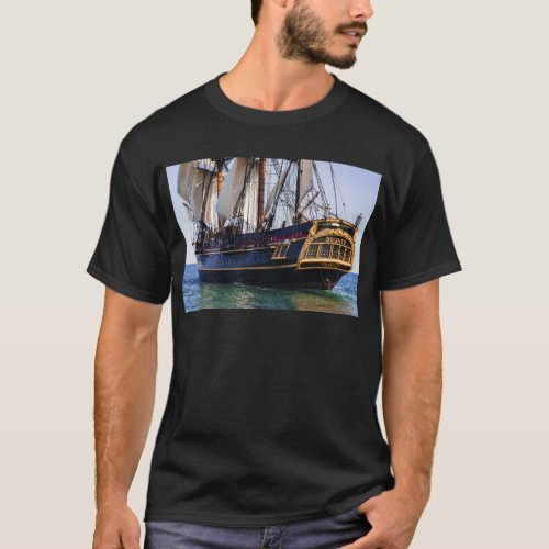 HMS Bounty Tall Ship T_Shirt