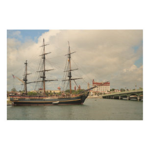 HMS Bounty Wood Wall Decor