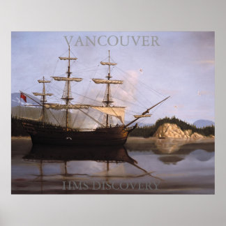 HMS Discovery Poster