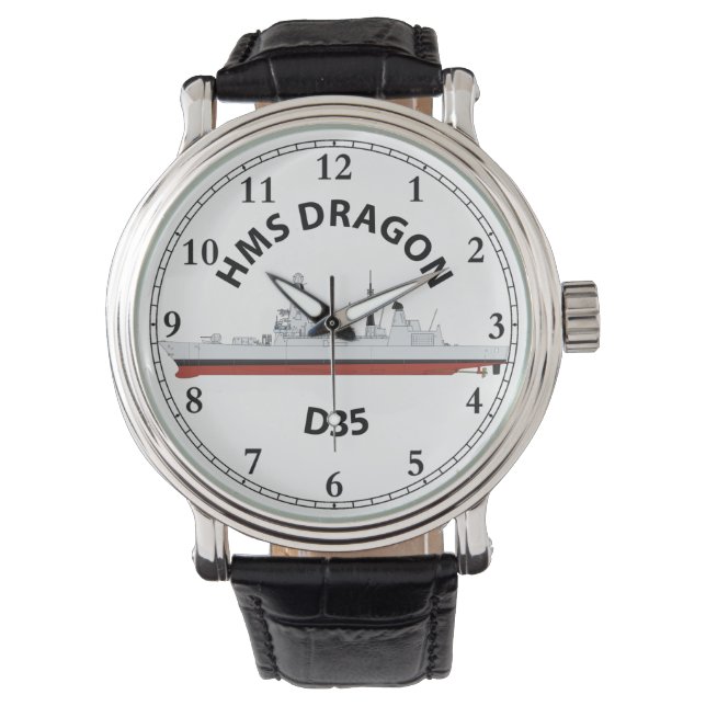 HMS Dragon, D35, - TYPE 45, Daring class Watch (Front)
