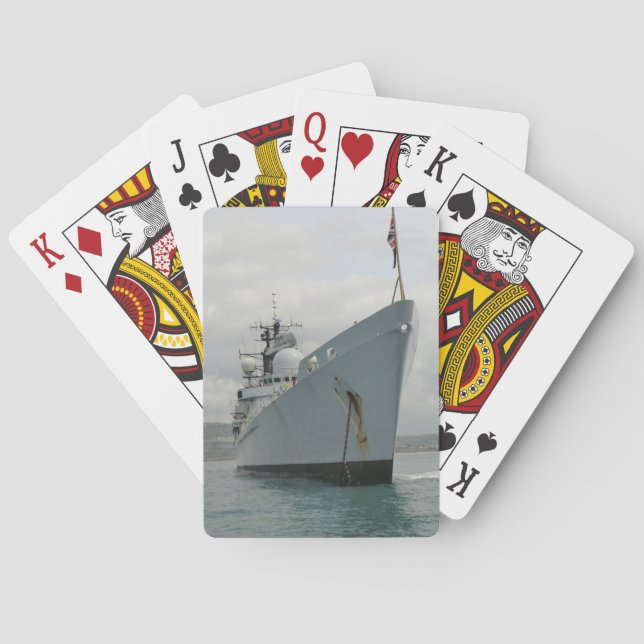 HMS Edinburgh Poker Cards (Back)