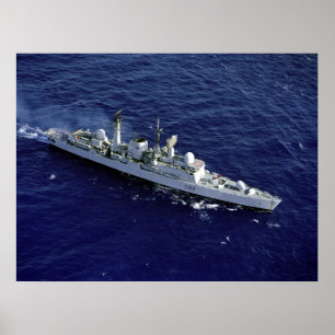 HMS Glasgow (D-88) Poster