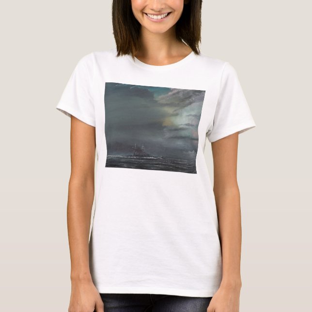 HMS Hood 1941 2014 T-Shirt (Front)