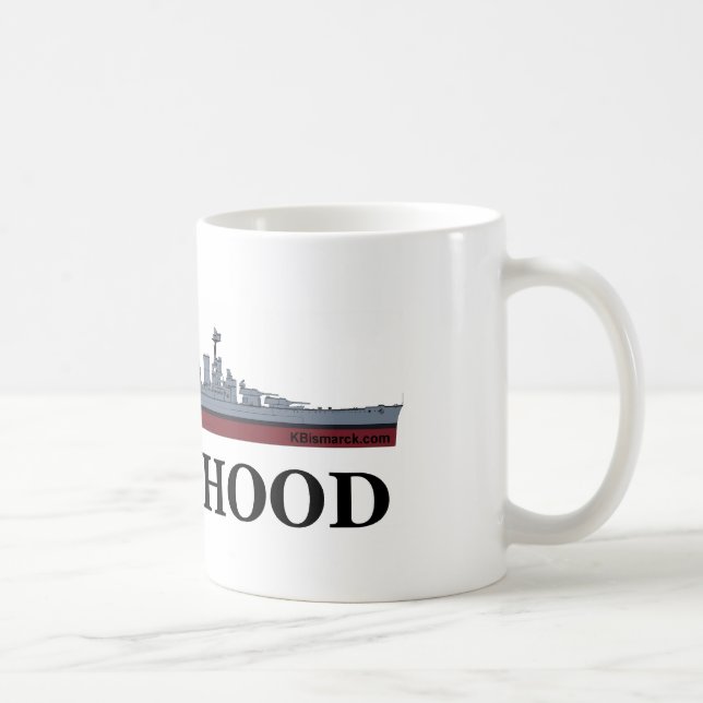 HMS Hood Coffee Mug (Right)