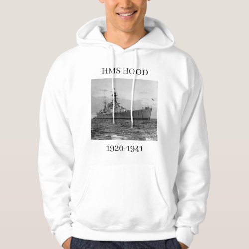 HMS Hood Hoodie  HMS Hoodie