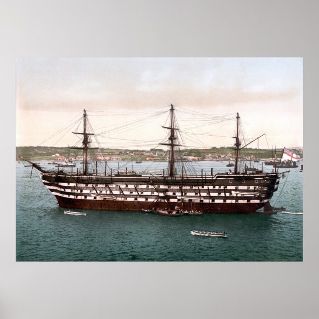 HMS Impregnable Poster (Front)