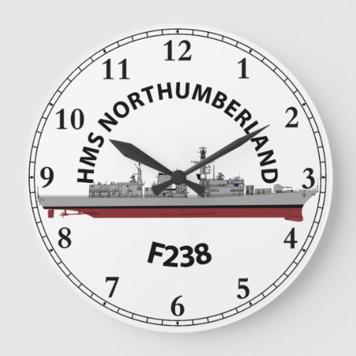 HMS NORTHUMBERLAND _ F238 _ TYPE 23 LARGE CLOCK