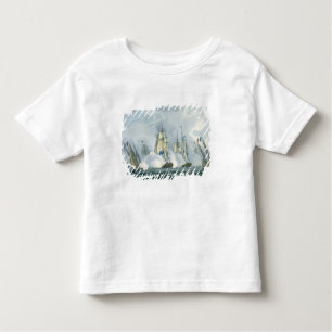 HMS Sirius, Captain Rowse engaging a French Squadr Toddler T-shirt