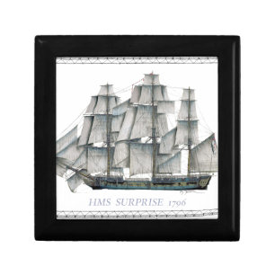 HMS Surprise 1796 Jewelry Box