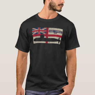 HMS Torbay S90 Nuclear Submarine British Navy Flag T-Shirt