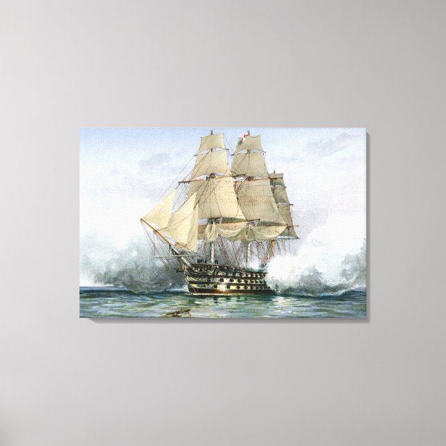 HMS Victory canvas print (Front)