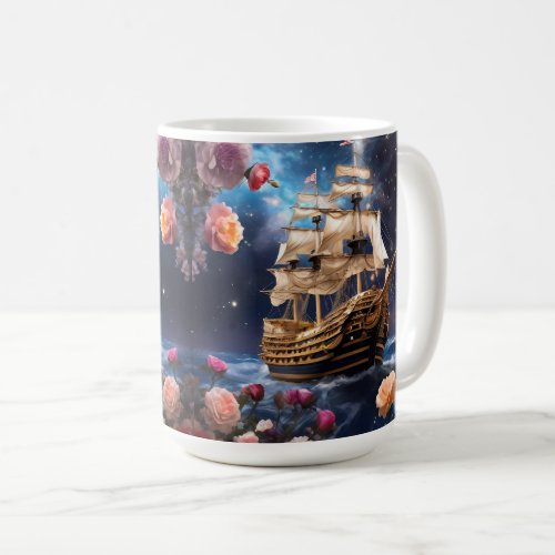 HMS Victory Lord Nelsons Ship Coffee Mug