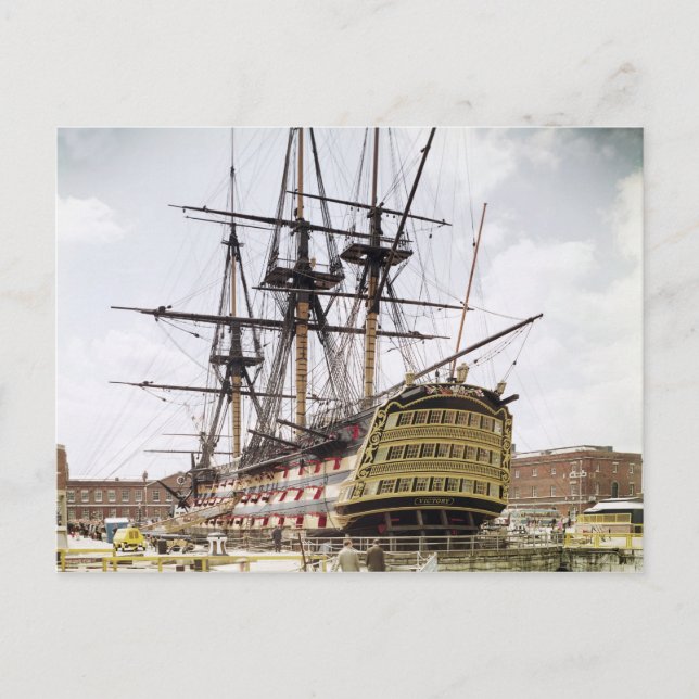 HMS Victory Postcard (Front)
