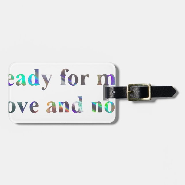 hmu luggage tag (Front Horizontal)