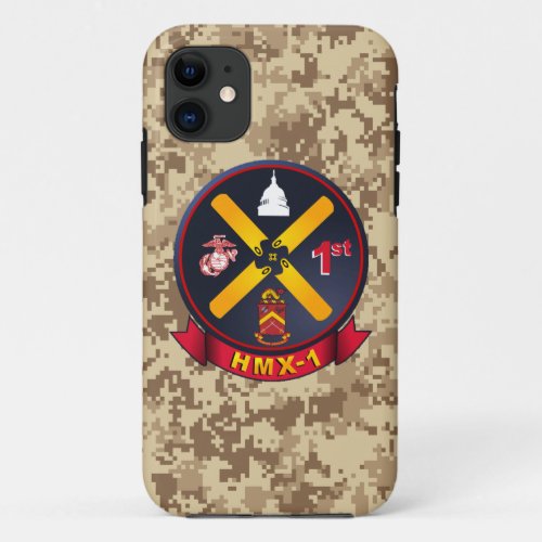 HMX_1 Marine Helicopter Squadron One iPhone 11 Case