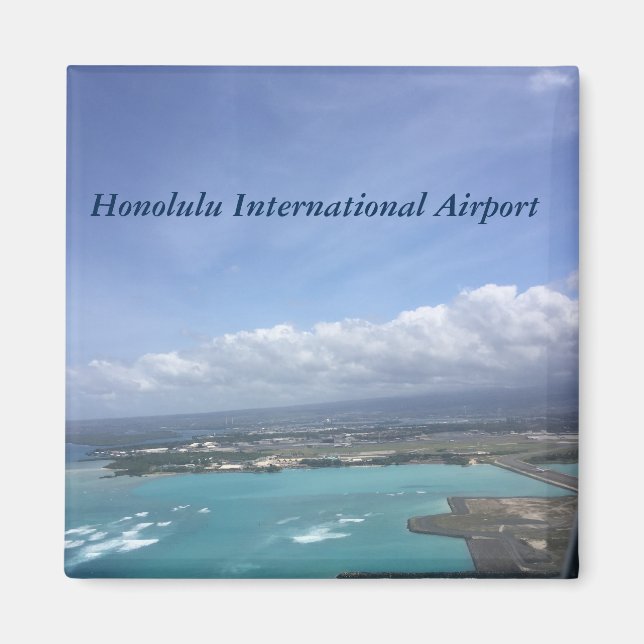 HNL Honolulu International Airport Magnet (Front)