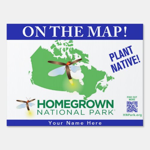 HNP Canada Yard Sign Customizable