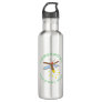 HNP Silver 24 0z. Stainless Steel Water Bottle