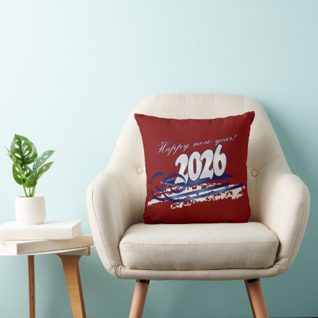 HNY 2026 THROW PILLOW (Chair)