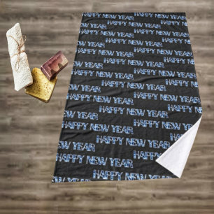 HNY-Blue Diamond Bath Towel
