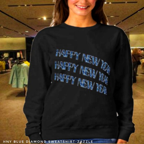 HNY_Blue Diamond Sweatshirt