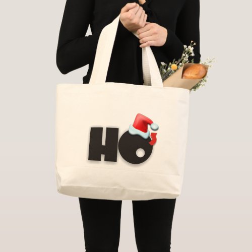 Ho3 Ho Cubed Ho Ho Ho Large Tote Bag