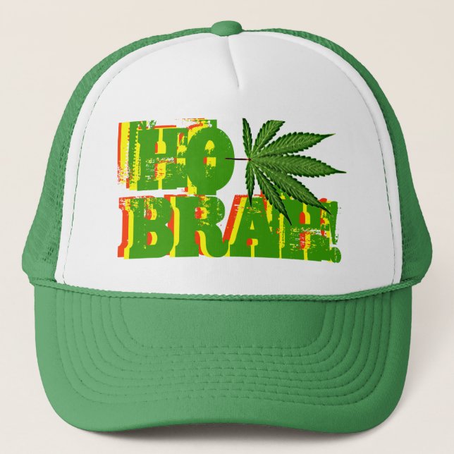Ho Brah!...,Pakalolo Truckers Hat (Front)