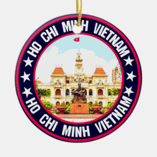 Ho Chi Minh Ceramic Ornament