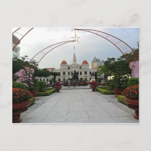 Ho Chi Minh City Hall Vietnam Postcard
