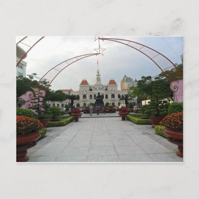 Ho Chi Minh City Hall, Vietnam Postcard (Front)