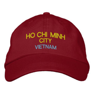 Ho Chi Minh City (Saigon) Vietnam Embriodered Hat