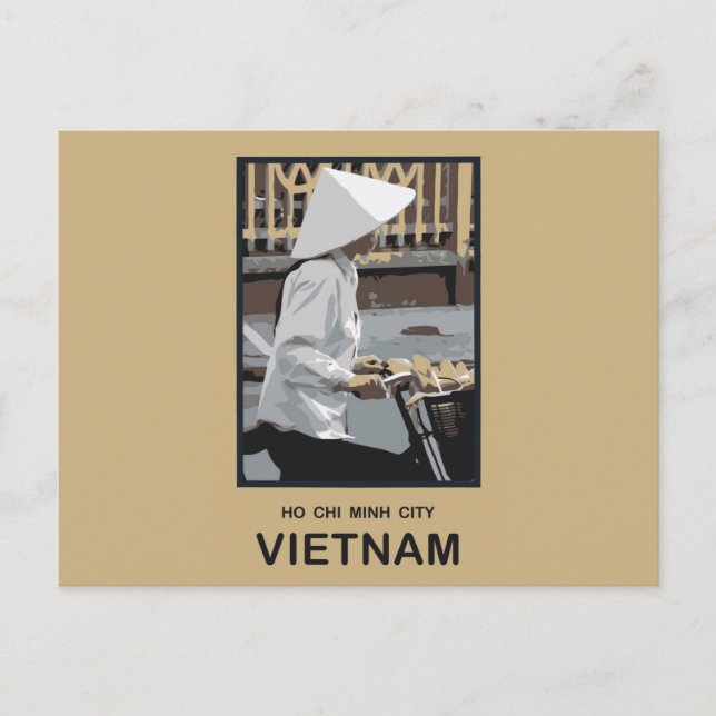 Ho Chi Minh City Vietnam Postcard (Front)