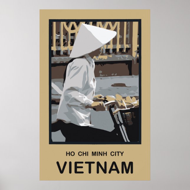 Ho Chi Minh City Vietnam Poster (Front)