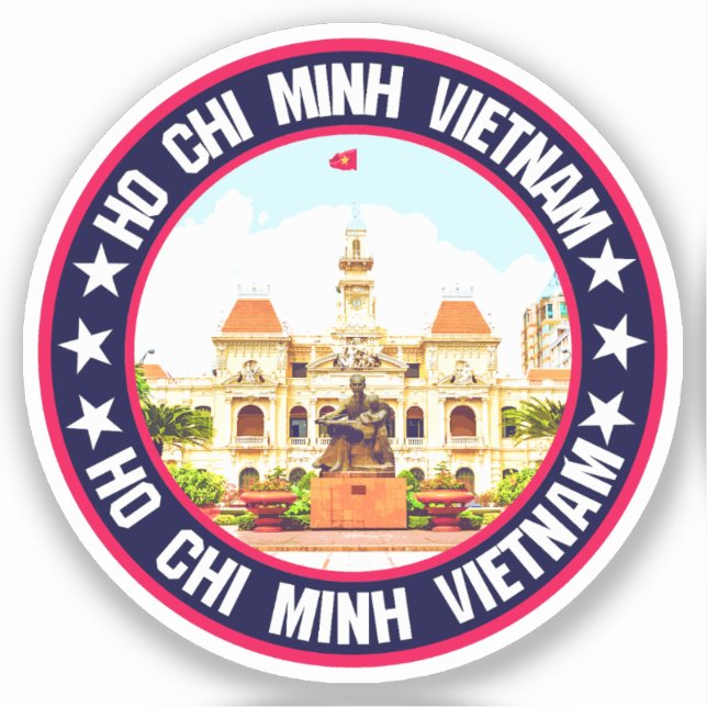 Ho Chi Minh                                        Sticker (Front)