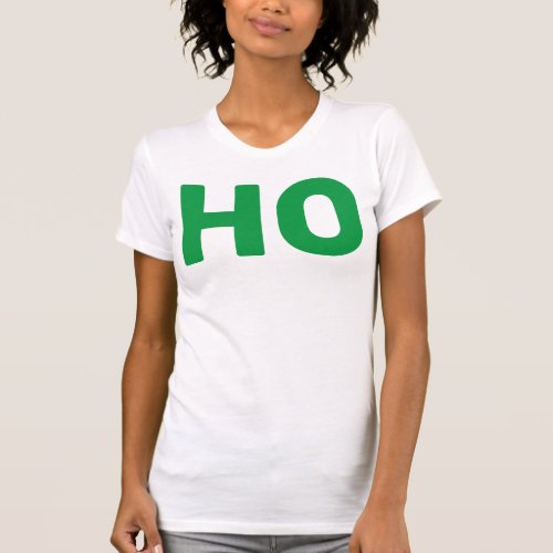 HO Christmas Funny T_Shirt