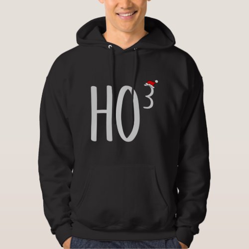 Ho Cubed Ho Ho Ho Math Teacher Christmas Hoodie