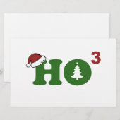 Ho Cubed Merry Christmas (Front/Back)