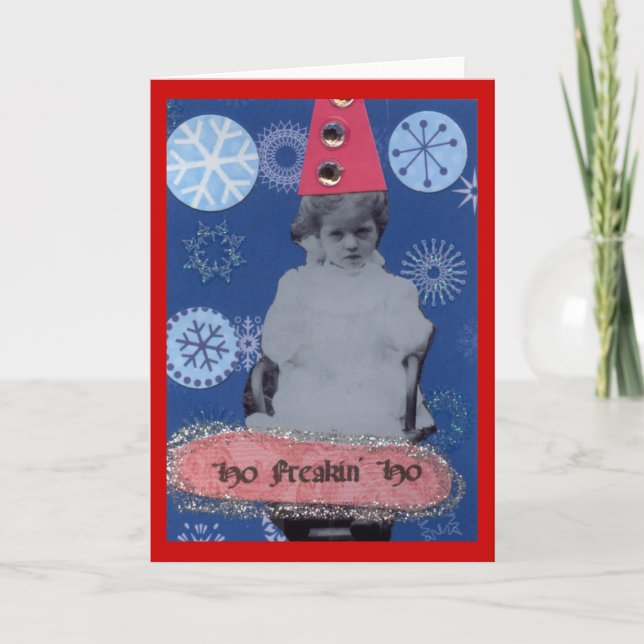 Ho Freakin' Ho Holiday Card (Front)