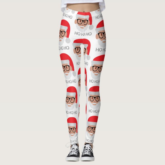 ho hipster santa leggings (Front)