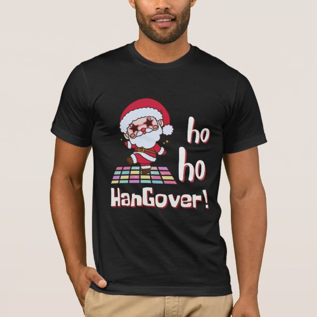 Ho Ho Hangover Funny Christmas Special Men's T-Shirt (Front)