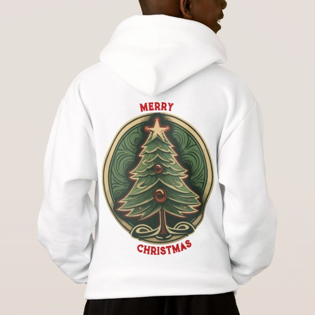 Ho Ho Happiness Hoodie (Back)