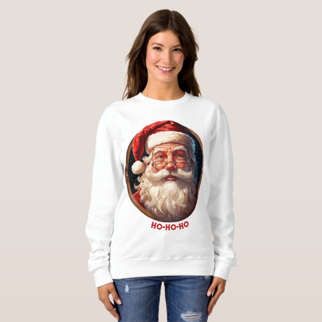 Ho Ho Happiness Sweatshirt (Front Full)