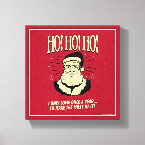 Ho Ho Ho Canvas Print