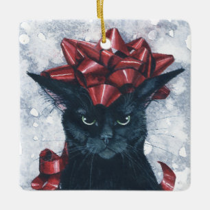 Ho. Ho. Ho. Ceramic Ornament